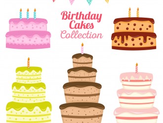 5 torte compleanno – birthday cakes collection
