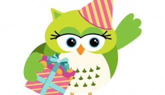 gufo con scatola regalo – owl with gift box