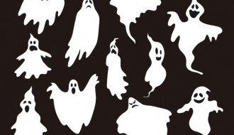 11 sagome fantasmi – Halloween ghosts