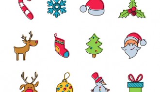 12 icone Natale – 12 Christmas icons
