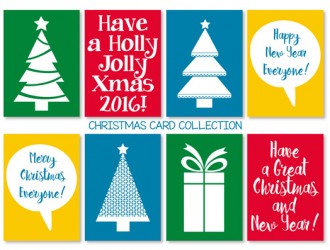 8 cartoline Natale – Christmas card collection