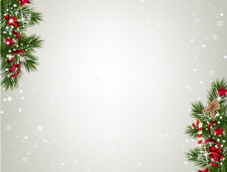 sfondo Natale decori angolo – background with Christmas corner decor