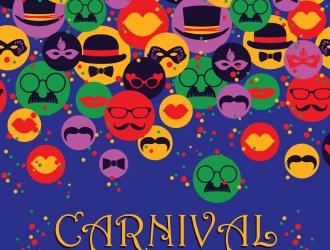 carnevale icone maschere – carnival icons and objects