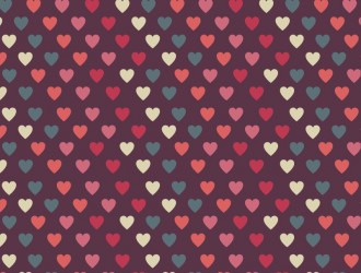 pattern cuori amore – love pattern vector