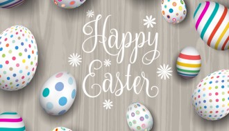 uova Pasqua sfondo legno – Easter eggs wood background