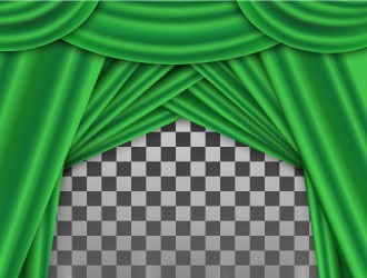 sipario verde – green curtains