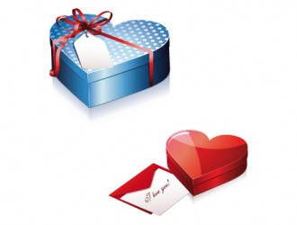 scatole regalo a cuore – heart gift boxes