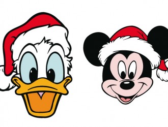Paperino e Topolino natalizi – Christmas Donald Duck and Mickey Mouse