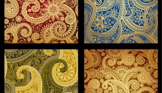 pattern damascati vari – different damask pattern