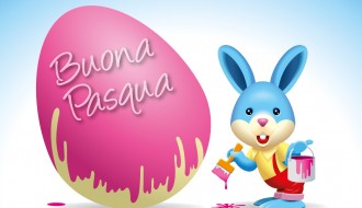 Biglietto buona Pasqua – greeting card happy Easter