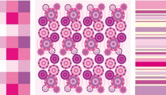 pattern geometrici rosa – pink geometric pattern