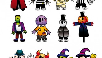 personaggi di Hallowwen – Halloween characters