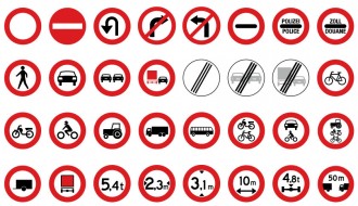 segnali stradali di divieto – road prohibited signs