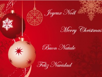 Joyeux Noel – Merry Christmas – Buon Natale – Feliz Navidad