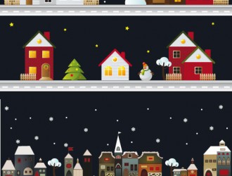 case in inverno – houses in winter