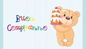 buon compleanno orsetto – happy birthday bear