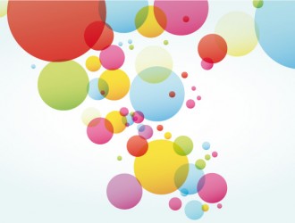 sfondo colorato con cerchi – colorful circle background