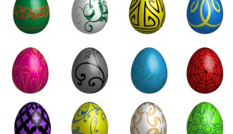 uova di Pasqua decorate – decorated Easter Eggs_2