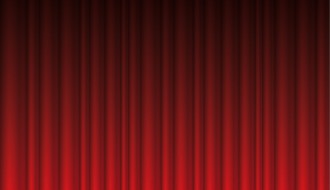 sipario rosso – red curtain background
