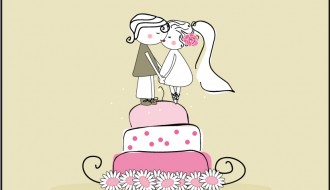sposini su torta – newlyweds on cake