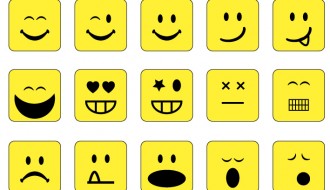 15 emoticons quadrate – square emoticons