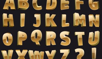 alfabeto marrone – brown alphabet