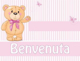 benvenuto neonata orsetto – newborn welcome bear