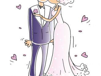 sposini viola – purple newlyweds