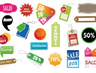 etichette saldi – different sale labels