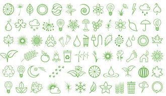 varie icone verdi – different green icons