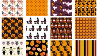12 pattern Halloween