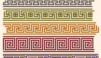pattern geometrici decorativi – geometric ornament pattern