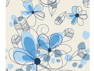 sfondo fiori azzurri – blue floral background