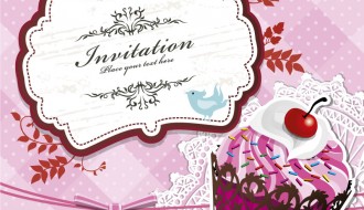 invito – invitation cup cake