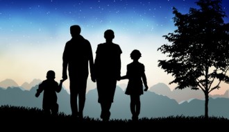 sagome famiglia – family silhouettes