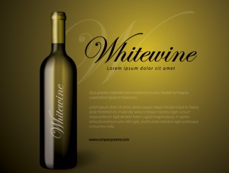 bottiglia vino bianco – whitewine bottle