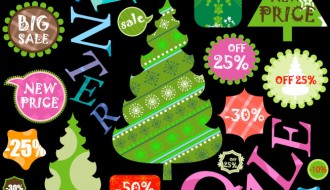 labels winter discounts – saldi Natale