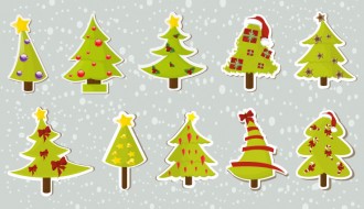 10 alberi Natale – 10 Christmas trees