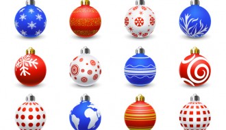 12 palline Natale – Christmas Balls Ornaments