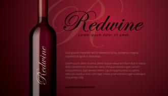 bottiglia vino rosso – redwine bottle