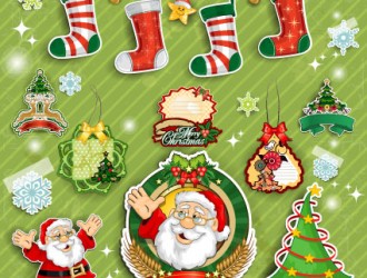 Artículos de decoración navideña - elementos de decoración navideña