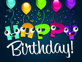 happy birthday cartoon balloon – buon compleanno