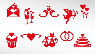 10 icone San Valentino – Valentines icons