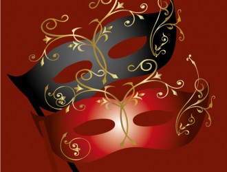2 maschere Carnevale – 2 Carnival masks
