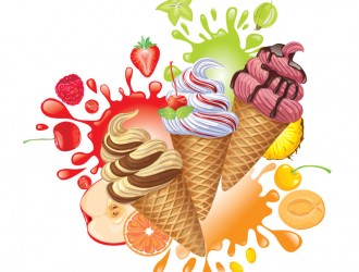 3 gelati frutta – fruity ice cream