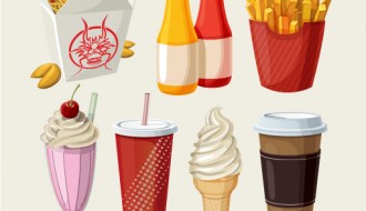 fast food, chocolate, ice cream – gelato, cioccolato, panino, patatine