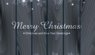 sfondo Natale legno e fiocchi di neve – wood and snowflake Christmas background