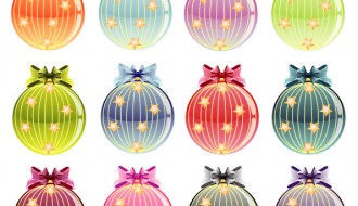12 palline Natale – Christmas Baubles