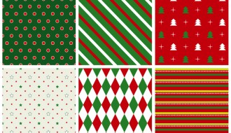 6 pattern Natale – 6 Christmas pattern