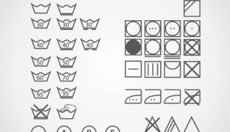 icone lavaggio – dry clean icons